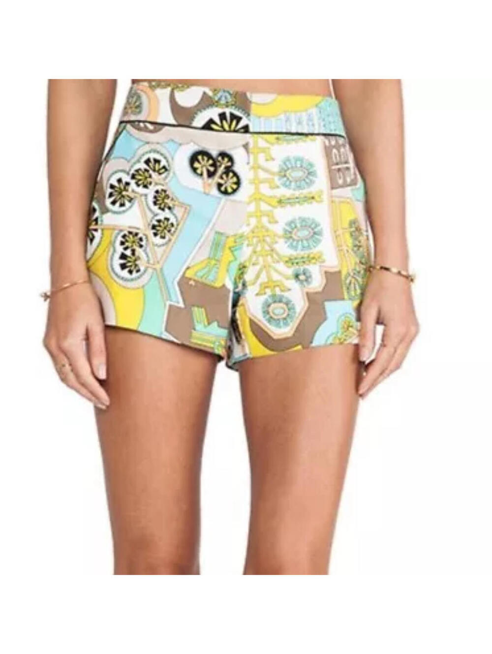 Trina Turk Delano Shorts in Sky Blue Shorts Size 8